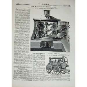    1877 Engineering Vapart Disintegrator Engine Hoist