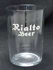 1910s Chicago Prima Brewing Co. Rialto Beer pebble etched glass Tavern 