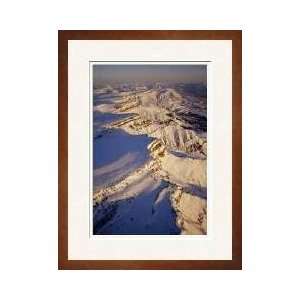  Snowy Mountain Range Nahanni National Park Framed Giclee 
