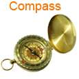 In 1 Military Outdoor Camping LED Prismatic Compass  