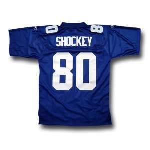  Jeromy Shockey Repli thentic NFL Stitched on Name 