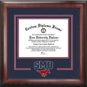 SMU Mustangs Spirit Diploma Frame