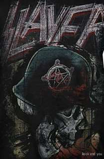 SLAYER SKULL thrash metal rock T Shirt XS NWT  