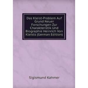   Von Kleists (German Edition) (9785876590701) Sigismund Kahmer Books