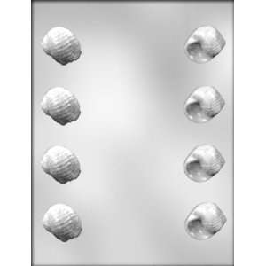 Round Seashell Chocolate Candy Mold   90 12843 CK PRODUCTS  