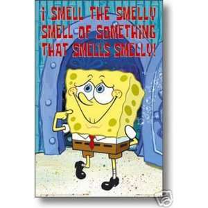  Sponge Bob Smell the Smelly Poster 