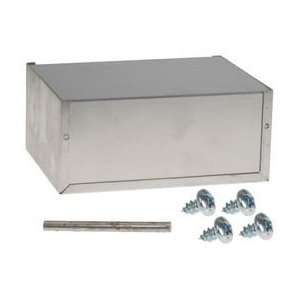 BUD Industries CU 3009 A Aluminum Electronics Minibox, 8 Length x 6 