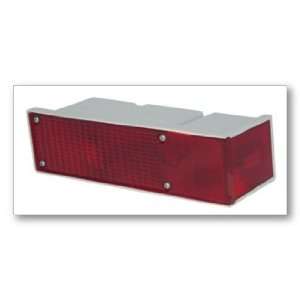 SMALL TRAILER LIGHTING, RED, WRAP AROUND 5 IN 1 TAIL, LH (52362)
