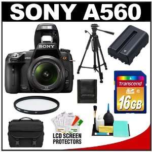  Sony Alpha DSLR A560 Digital SLR Camera Body & 18 55mm 