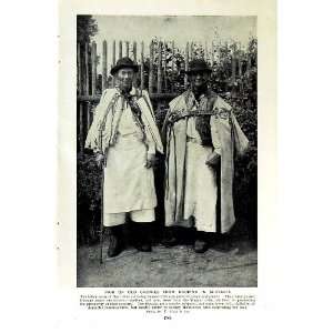  c1920 PEOPLE KRUPINA SLOVAKIA BOHEMIAN PEASANTS FASHION 