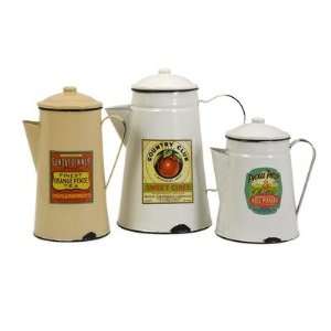  Maylene Coffee Pots   Set of 3 