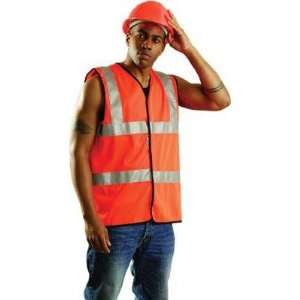  Orange Class 2 Sleeveless Traffic Vest