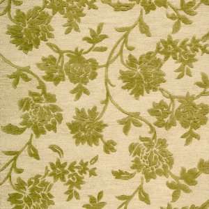  Clematis Rug ( Ivory Floral, 8 x 11 )
