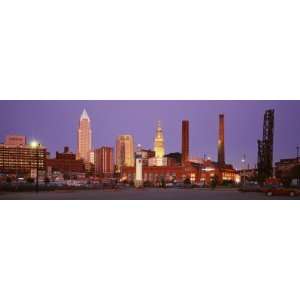  Skyline, Cleveland, Ohio, USA by Panoramic Images , 20x60 