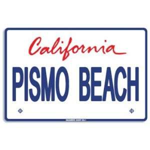   Seaweed Surf Co AA53 12X18 Aluminum Sign Pismo Beach