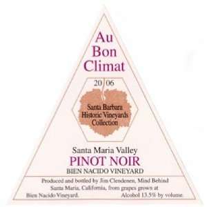  2006 Au Bon Climat Bien Nacido Pinot Noir 750ml Grocery 