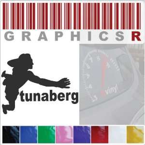  Sticker Decal Graphic   Rock Climber Tunaberg Guide Crag 