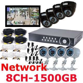 CH Stand Alone DVR Recorder CCTV Camera Surveillance System Infrared 