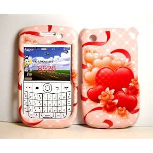  Pink Red Cloudy Heart Design Snap on Hard Skin Shell 