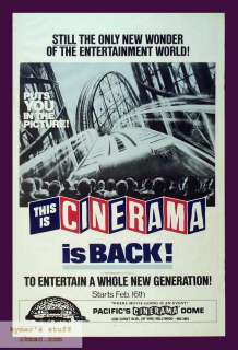 THIS IS CINERAMA R73 Orig 1sheet Movie Poster Rolled  
