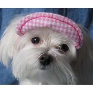 Dog Sun Visor in Pink for Dogs 26 48 lbs 