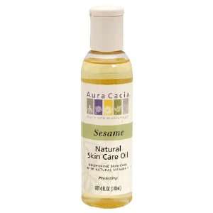  Aura Cacia Natural Skin Care Oil, Sesame, 4 Ounces Beauty