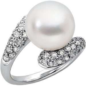   ct tw Diamond Ring skillfully set in 18 karat Palladium White Gol(4.5