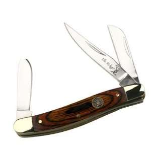  Master Cutlery 3 Blade Pakkawood Stockman Knife 3.5inch 