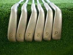 TOMMY ARMOUR 845cs SILVERBACK IRONS 5 PW STEEL STIFF  