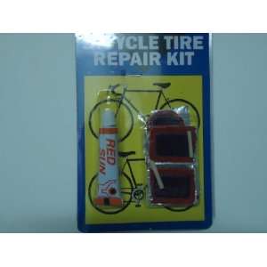   BICYCLE TIRE REPAIR KIT WITH PATCHES AND GLUE 
