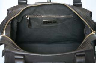 GIVENCHY Brown Leather*CLARABELLE BOSTON* Large Satchel Bag Handbag 
