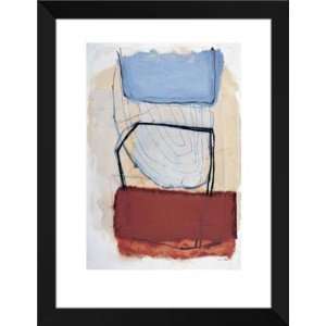  Sybille Hassinger FRAMED Art 28x36 Untitled, 1998