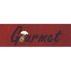  Gourmet   Poster by Scherry Talbott (18x6)