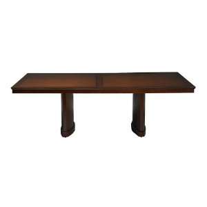   Rectangular Conference Table with Curved Base