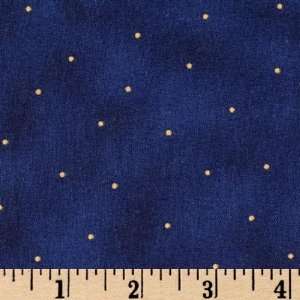  45 Wide Simpatico Dots Navy Fabric By The Yard Arts 