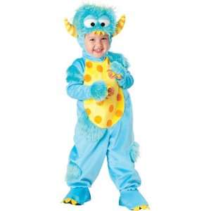   By In Character Costumes Lil Monster Toddler Costume / Blue   Size 4T
