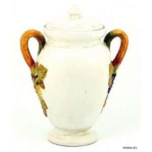  UVA COLORATA Canister w/Two Handles (Lg) [#AR124/C UVC 