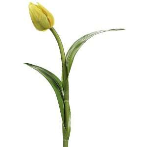  Club Pack of 24 Artificial Yellow Tulip Bud Silk Flower 