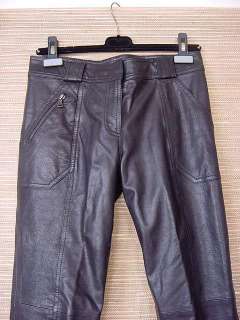 PROENZA SCHOULER Leather Pant 2die4 Skinny leg MINT 4  