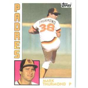  1984 Topps # 481 Mark Thurmond San Diego Padres Baseball 