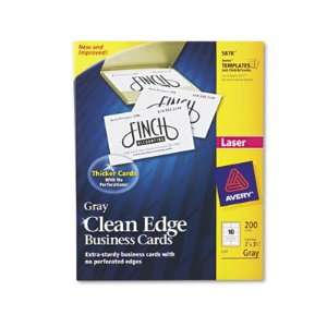  Avery Two Side Clean Edge Printable Business Cards AVE8871 
