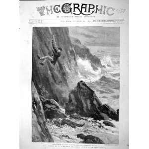   1895 Ship Wreck Schooner Bull Point Ilfracombe Toller