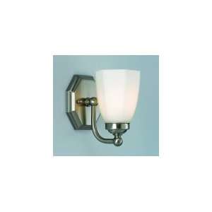 Norwell 8318 BN FR Trevi 1 Light Wall Sconce in Brushed Nickel with 