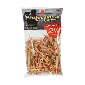  Pride Golf Tee Co. Shortee 2 1/8 Tees Natural 120 Count 