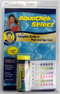 Just dip an AquaChek Select test strip in your pool or spa water for 