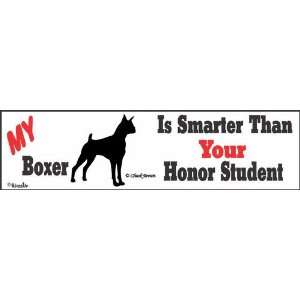  Boxer Honor Bumper Sticker Automotive