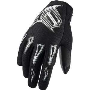    SHIFT RACING YOUTH ASSAULT GLOVE BLACK MD