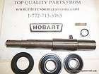 HOBART MODEL A 200 AGITATOR SHAFT WITH BEARINGS KEYS & SEAL