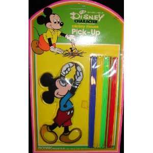   Disney Mickey Mouse Pick up Sticks Vintage 1970s game Toys & Games