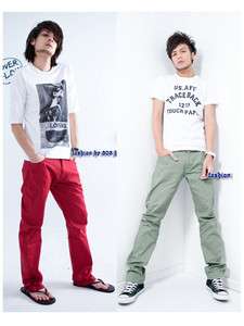 New Style Mens Slim Fit Trendy Fashion Hot Long Casual Pants  